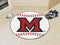 Round Area Rugs NCAA Miami (OH) Baseball Mat 27" diameter