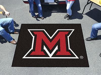 Grill Mat NCAA Miami (OH) Tailgater Rug 5'x6'