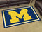4x6 Rug NCAA Michigan 4'x6' Plush Rug