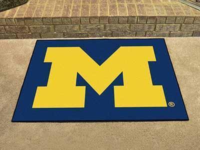 Mat Best NCAA Michigan All-Star Mat 33.75"x42.5"