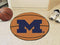 Round Area Rugs NCAA Michigan Basketball Mat 27" diameter