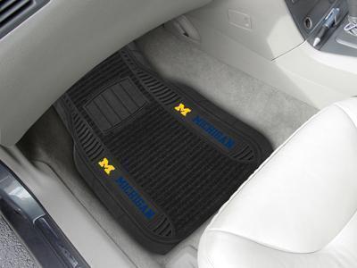 Car Floor Mats NCAA Michigan Deluxe Mat 21"x27"