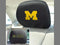 Custom Rugs NCAA Michigan Head Rest Cover 10"x13"