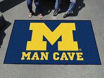 Outdoor Rugs NCAA Michigan Man Cave UltiMat 5'x8' Rug