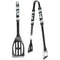 NCAA - Michigan St. Spartans 2 pc Steel BBQ Tool Set-Tailgating & BBQ Accessories,BBQ Tools,2 pc Steel Tool Set,College 2 pc Steel Tool Set-JadeMoghul Inc.