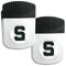 NCAA - Michigan St. Spartans Clip Magnet with Bottle Opener, 2 pack-Other Cool Stuff,College Other Cool Stuff,Michigan St. Spartans Other Cool Stuff-JadeMoghul Inc.