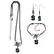 NCAA - Michigan St. Spartans Euro Bead Jewelry 3 piece Set-Jewelry & Accessories,College Jewelry,Michigan St. Spartans Jewelry-JadeMoghul Inc.