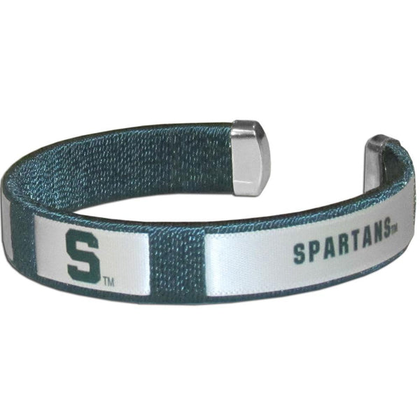 NCAA - Michigan St. Spartans Fan Bracelet-Jewelry & Accessories,Bracelets,Fan Bracelets,College Fan Bracelets-JadeMoghul Inc.