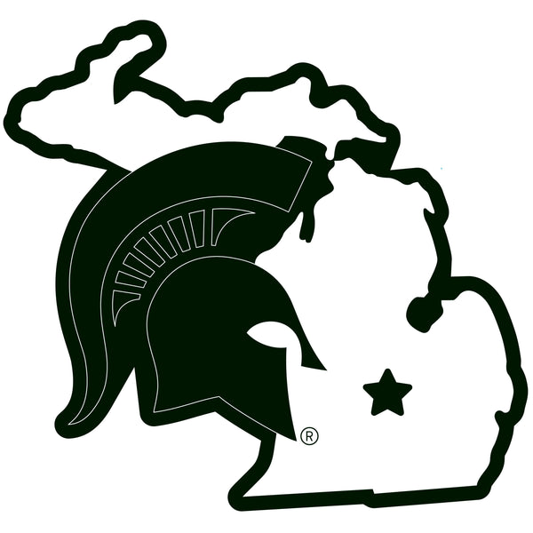 NCAA - Michigan St. Spartans Home State 11 Inch Magnet-Missing-JadeMoghul Inc.