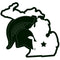 NCAA - Michigan St. Spartans Home State 11 Inch Magnet-Missing-JadeMoghul Inc.