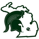 NCAA - Michigan St. Spartans Home State Decal-Automotive Accessories,Decals,Home State Decals,College Home State Decals-JadeMoghul Inc.
