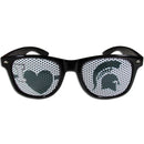 NCAA - Michigan St. Spartans I Heart Game Day Shades-Sunglasses, Eyewear & Accessories,Sunglasses,Game Day Shades,I Heart Game Day Shades,College I Heart Game Day Shades-JadeMoghul Inc.