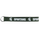 NCAA - Michigan St. Spartans Lanyard Key Chain-Key Chains,Lanyard Key Chains,College Lanyard Key Chains-JadeMoghul Inc.