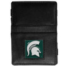 NCAA - Michigan St. Spartans Leather Jacob's Ladder Wallet-Wallets & Checkbook Covers,Jacob's Ladder Wallets,College Jacob's Ladder Wallets-JadeMoghul Inc.