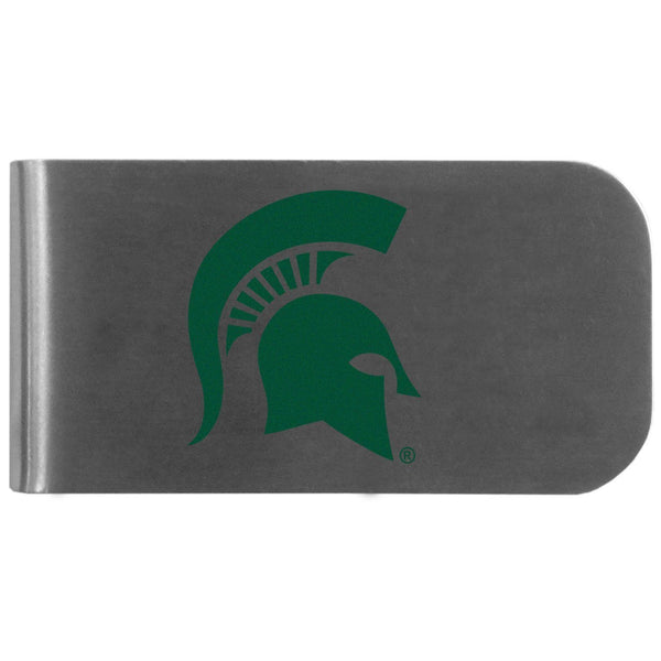 NCAA - Michigan St. Spartans Logo Bottle Opener Money Clip-Wallets & Checkbook Covers,College Wallets,Michigan St. Spartans Wallets-JadeMoghul Inc.