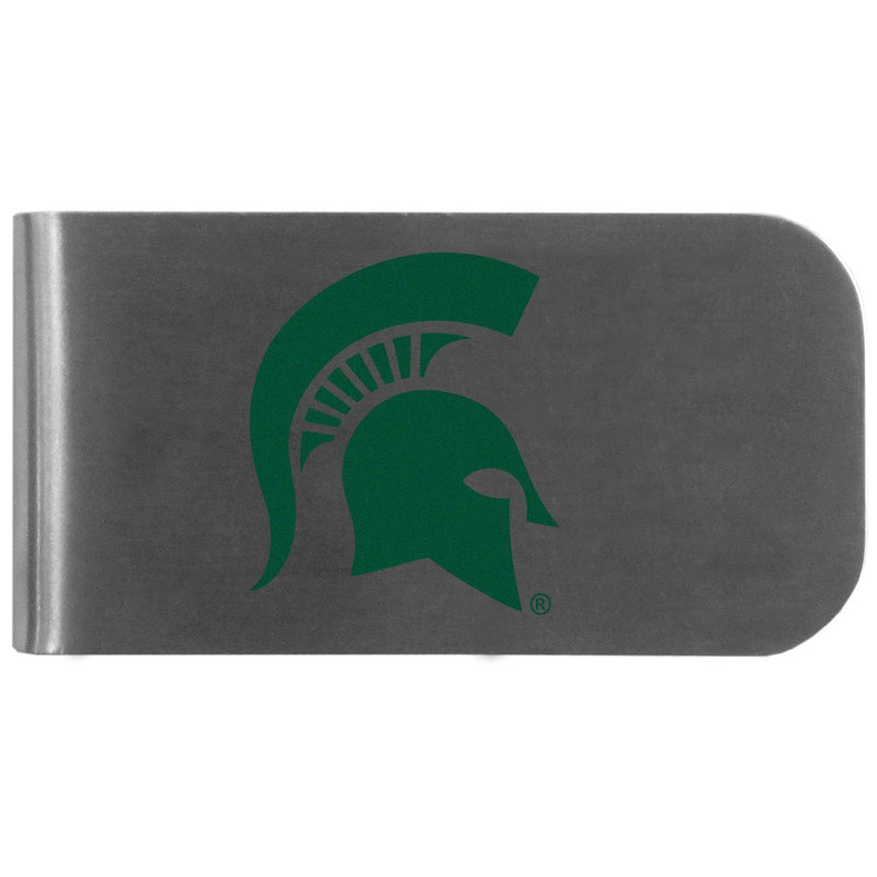 NCAA - Michigan St. Spartans Logo Bottle Opener Money Clip-Wallets & Checkbook Covers,College Wallets,Michigan St. Spartans Wallets-JadeMoghul Inc.