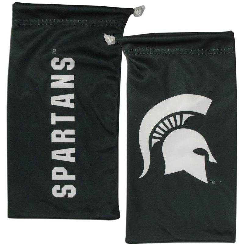 NCAA - Michigan St. Spartans Microfiber Sunglass Bag-Sunglasses, Eyewear & Accessories,Microfiber Eyewear Bag,College Sport Eyewear Cases-JadeMoghul Inc.