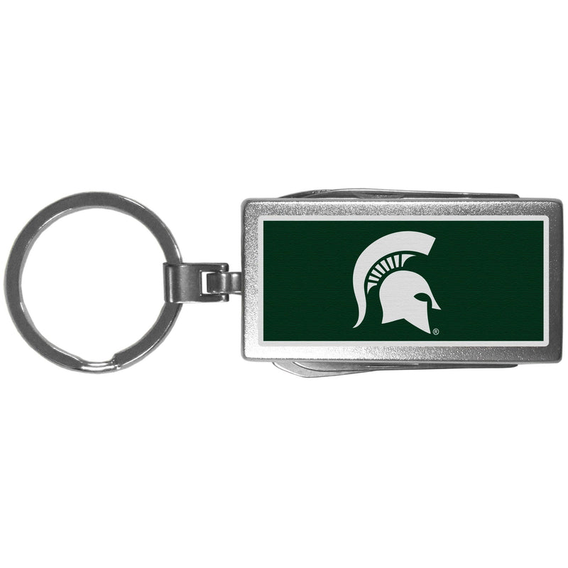 NCAA - Michigan St. Spartans Multi-tool Key Chain, Logo-Key Chains,College Key Chains,Michigan St. Spartans Key Chains-JadeMoghul Inc.
