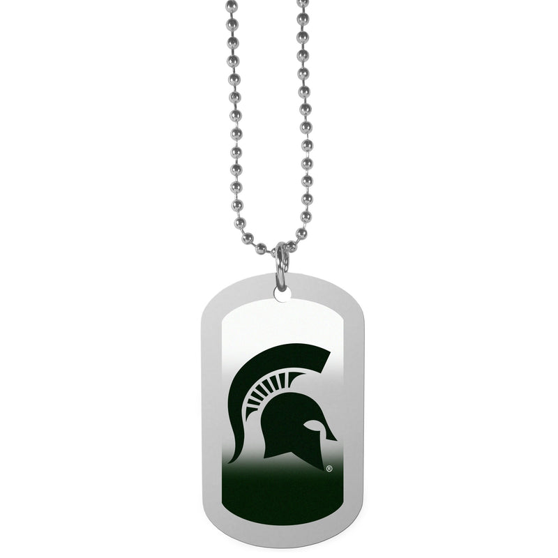 NCAA - Michigan St. Spartans Team Tag Necklace-missing-JadeMoghul Inc.