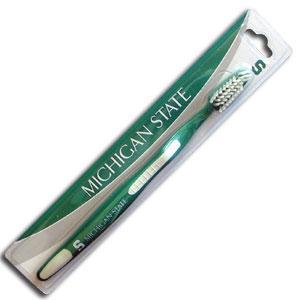 NCAA - Michigan St. Spartans Toothbrush-Home & Office,Toothbrushes,Adult Toothbrushes,College Adult Toothbrushes-JadeMoghul Inc.