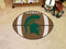 Cheap Rugs For Sale NCAA Michigan State Football Ball Rug 20.5"x32.5"