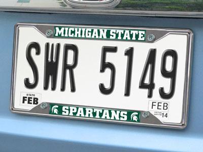 License Plate Frames NCAA Michigan State License Plate Frame 6.25"x12.25"