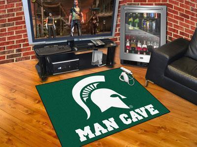 Floor Mats NCAA Michigan State Man Cave All-Star Mat 33.75"x42.5"