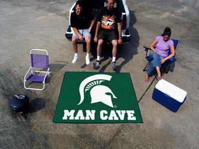 Grill Mat NCAA Michigan State Man Cave Tailgater Rug 5'x6'