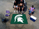 BBQ Grill Mat NCAA Michigan State Tailgater Rug 5'x6'