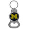 NCAA - Michigan Wolverines Bottle Opener Key Chain-Key Chains,Bottle Opener Key Chains,College Bottle Opener Key Chains-JadeMoghul Inc.