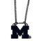 NCAA - Michigan Wolverines Chain Necklace-Jewelry & Accessories,Necklaces,Chain Necklaces,College Chain Necklaces-JadeMoghul Inc.