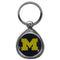 NCAA - Michigan Wolverines Chrome Key Chain-Key Chains,Chrome Key Chains,College Chrome Key Chains-JadeMoghul Inc.