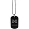 NCAA - Michigan Wolverines Chrome Tag Necklace-Jewelry & Accessories,Necklaces,Chrome Tag Necklaces,College Chrome Tag Necklaces-JadeMoghul Inc.