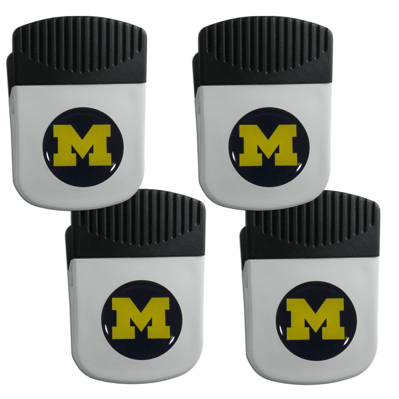 NCAA - Michigan Wolverines Clip Magnet with Bottle Opener, 4 pack-Other Cool Stuff,College Other Cool Stuff,Michigan Wolverines Other Cool Stuff-JadeMoghul Inc.