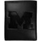 NCAA - Michigan Wolverines Embossed Leather Tri-fold Wallet-Wallets & Checkbook Covers,College Wallets,College Tri-fold Wallets,Leather Tri-fold Wallets-JadeMoghul Inc.