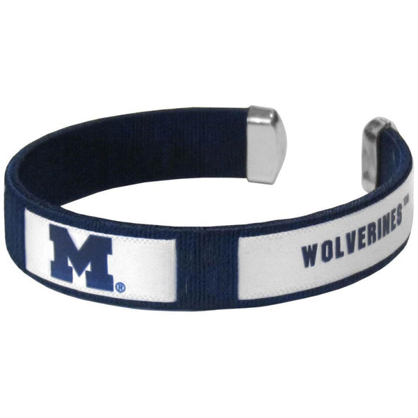 NCAA - Michigan Wolverines Fan Bracelet-Jewelry & Accessories,Bracelets,Fan Bracelets,College Fan Bracelets-JadeMoghul Inc.