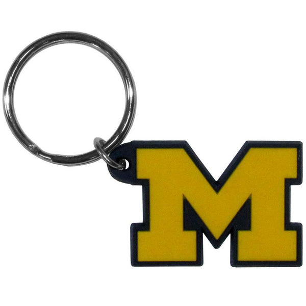 NCAA - Michigan Wolverines Flex Key Chain-Key Chains,Flex Key Chains,College Flex Key Chains-JadeMoghul Inc.