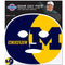 NCAA - Michigan Wolverines Game Face Temporary Tattoo-Tailgating & BBQ Accessories,Game Day Face Temporary Tattoos,College Game Day Faces-JadeMoghul Inc.