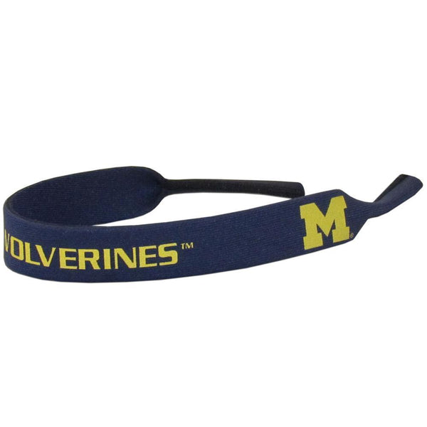 NCAA - Michigan Wolverines Neoprene Sunglass Strap-Sunglasses, Eyewear & Accessories,Sunglass Straps,College Sunglass Straps-JadeMoghul Inc.