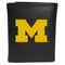 NCAA - Michigan Wolverines Tri-fold Wallet Large Logo-Wallets & Checkbook Covers,College Wallets,Michigan Wolverines Wallets-JadeMoghul Inc.