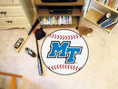 Round Rugs NCAA Middle Tennessee State Baseball Mat 27" diameter