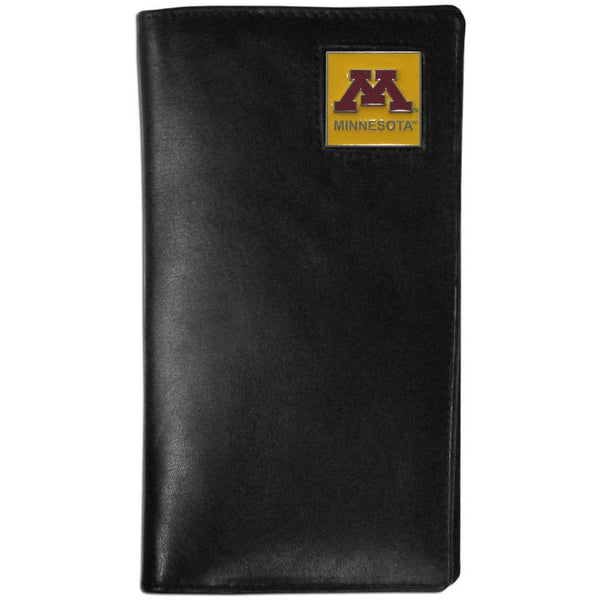 NCAA - Minnesota Golden Gophers Leather Tall Wallet-Wallets & Checkbook Covers,Tall Wallets,College Tall Wallets-JadeMoghul Inc.