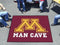Grill Mat NCAA Minnesota Man Cave Tailgater Rug 5'x6'