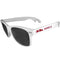 NCAA - Mississippi Rebels Beachfarer Bottle Opener Sunglasses, White-Sunglasses, Eyewear & Accessories,College Eyewear,Mississippi Rebels Eyewear-JadeMoghul Inc.