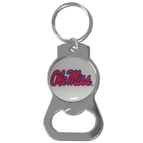 NCAA - Mississippi Rebels Bottle Opener Key Chain-Key Chains,Bottle Opener Key Chains,College Bottle Opener Key Chains-JadeMoghul Inc.