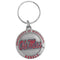 NCAA - Mississippi Rebels Carved Metal Key Chain-Key Chains,Scultped Metal Key Chains,College Scultped Metal Key Chains-JadeMoghul Inc.