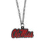 NCAA - Mississippi Rebels Chain Necklace with Small Charm-Jewelry & Accessories,Necklaces,Chain Necklaces,College Chain Necklaces-JadeMoghul Inc.