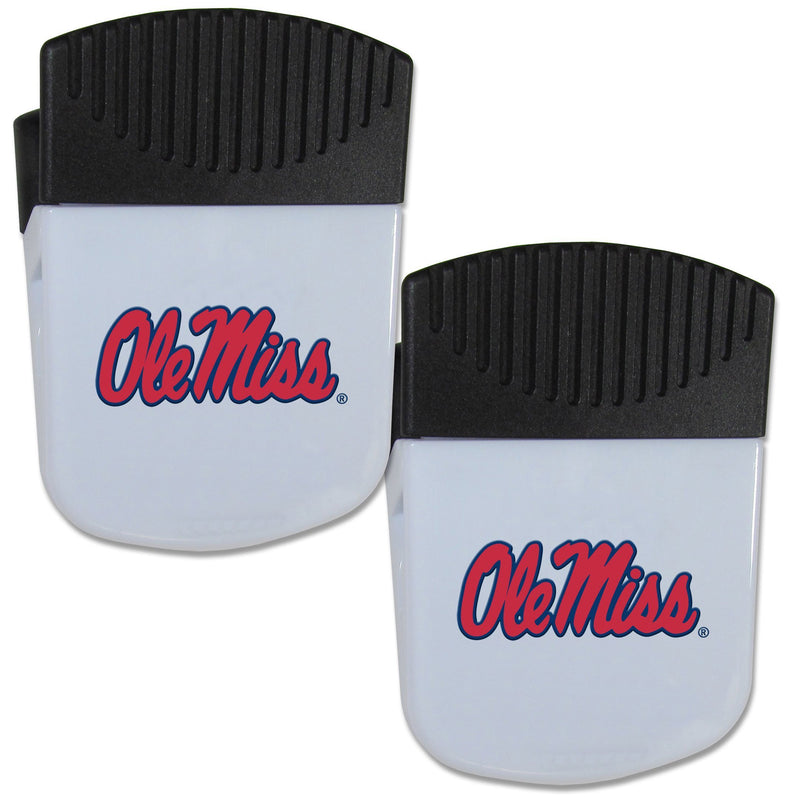 NCAA - Mississippi Rebels Chip Clip Magnet with Bottle Opener, 2 pack-Other Cool Stuff,College Other Cool Stuff,Mississippi Rebels Other Cool Stuff-JadeMoghul Inc.