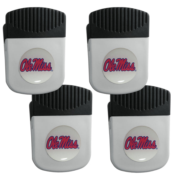 NCAA - Mississippi Rebels Clip Magnet with Bottle Opener, 4 pack-Other Cool Stuff,College Other Cool Stuff,Mississippi Rebels Other Cool Stuff-JadeMoghul Inc.