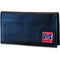 NCAA - Mississippi Rebels Deluxe Leather Checkbook Cover-Wallets & Checkbook Covers,Checkbook Covers,Wallet Checkbook Covers,Window Box Packaging,College Wallet Checkbook Covers-JadeMoghul Inc.